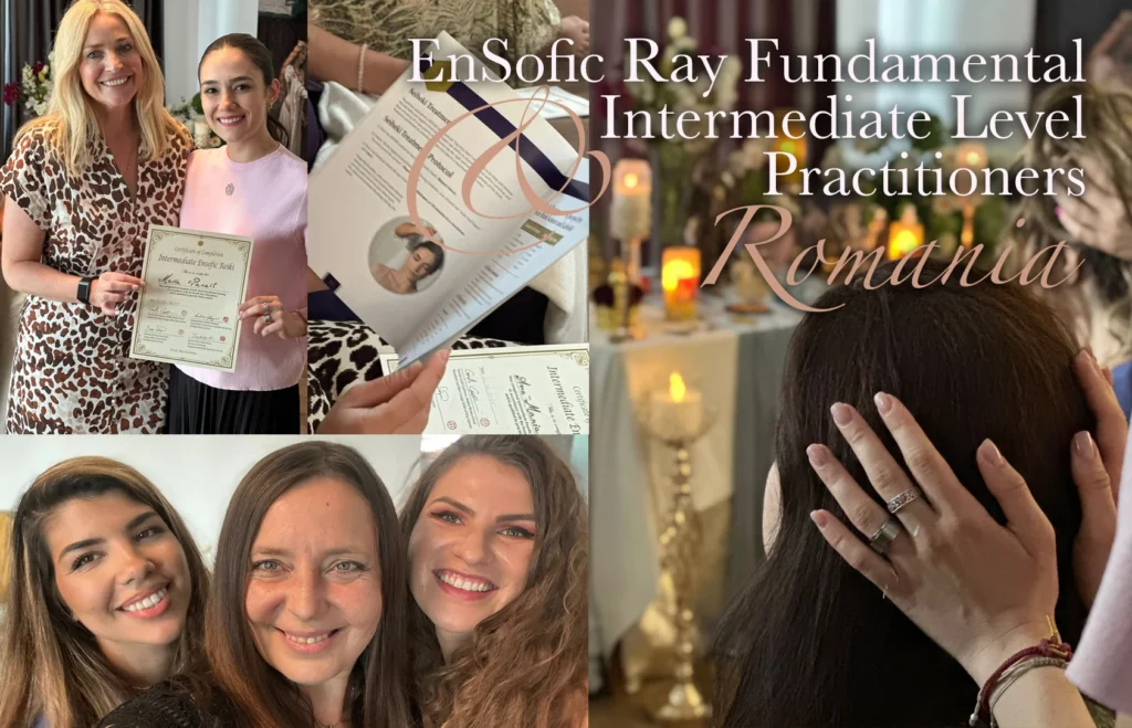 Women celebrating with candles and meaningful gestures indoors.